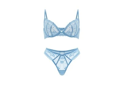 Lingerie Lace Glas Ysgafn